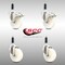 Service Caster 4 Inch 316SS Nylon Swivel 3/4 Inch Expanding Stem Caster Lock Brake SCC, 2PK SCC-SS316TTLEX20S414-NYS-2-S-2-34 - alternate 2